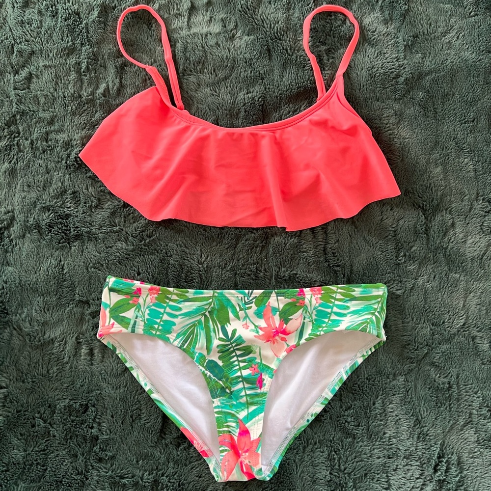 Old Navy Neon Tropical Bikini 👙